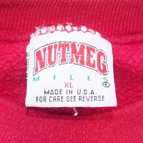 Nutmeg Mills Vintage 1994 Washington Redskins Commanders Sweatshirt Men's XL - Picture 4 of 9